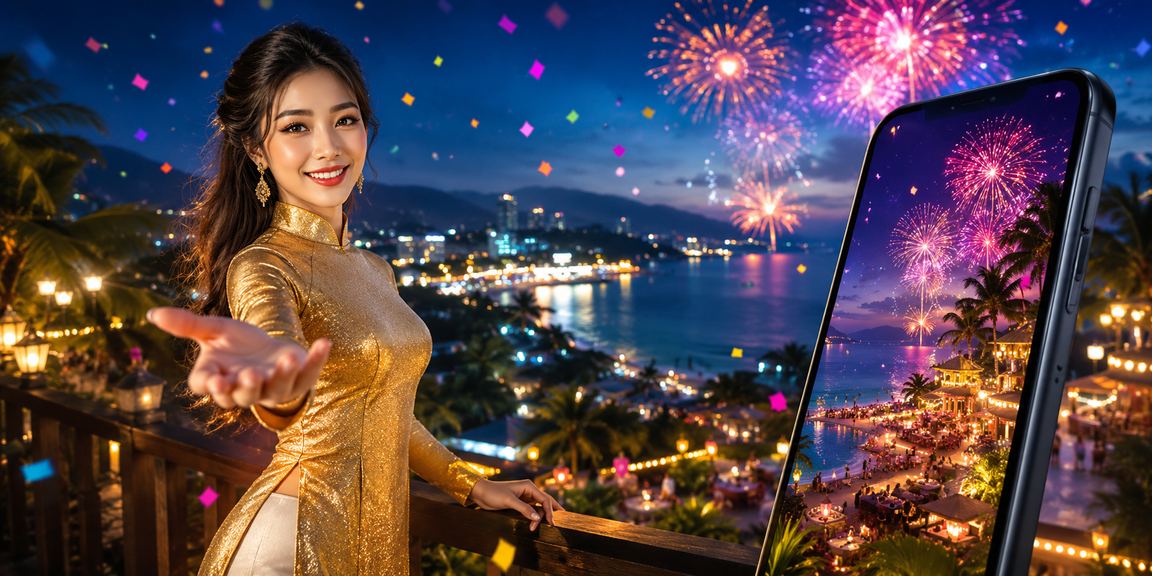Người dùng tại Sa Pa mặc áo dài kiểm tra số dư và tiền thưởng trên điện thoại di động